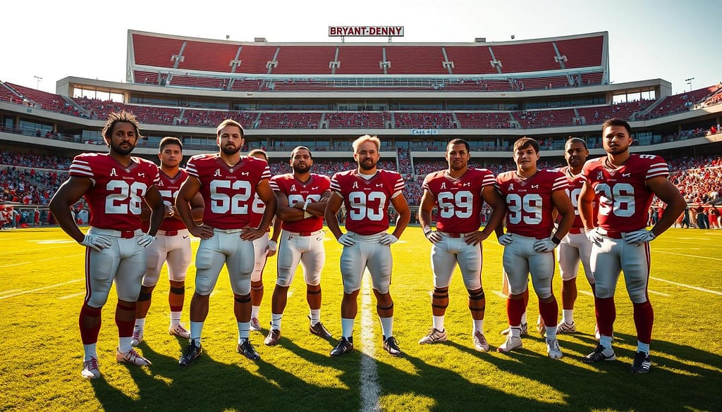 Alabama football team captains