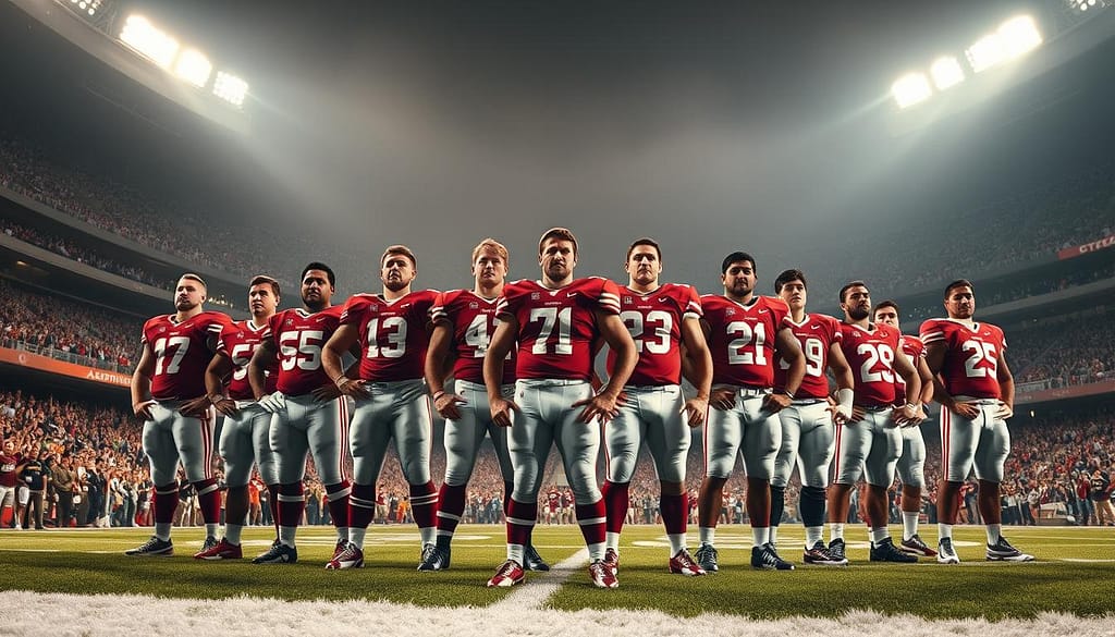 iconic Alabama football players