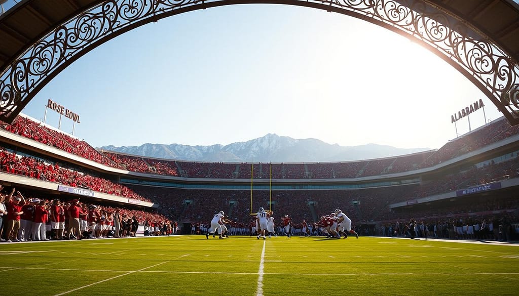 rose bowl alabama history