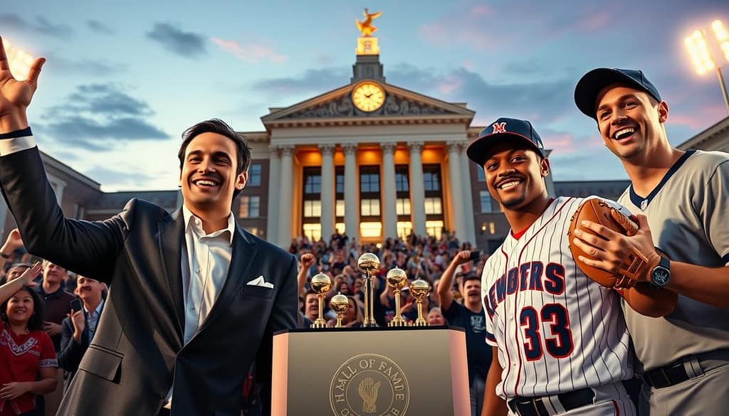 All-Americans in the HOF